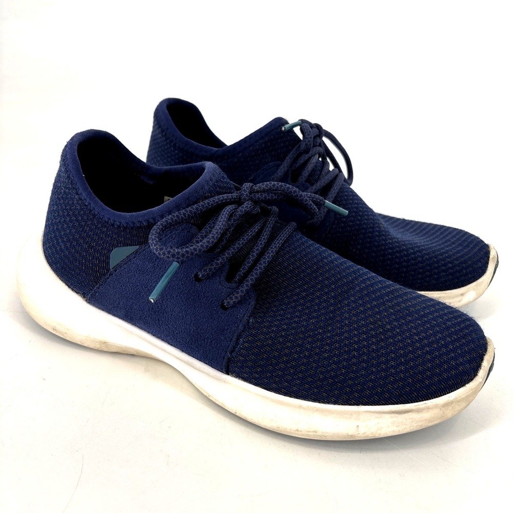 Vessi Everyday Women's Size 6 Waterproof Travel Running Shoes Navy Blue‎